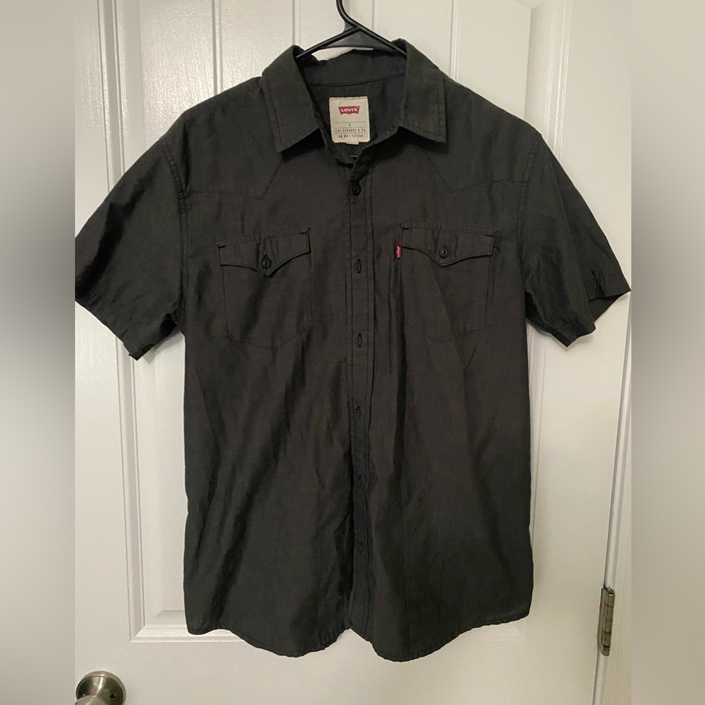 Levi’s western shirt.
